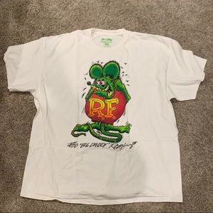 Rat fink mens graphic shirt
